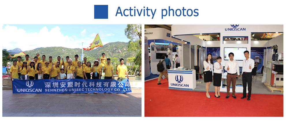 Uniqscan  IP65 waterproof UM500 NEW Apaerance  Walk through metal detector with ABS materials