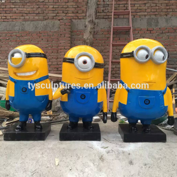 Popular custom fiberglass resin cartoon character statue sculpture