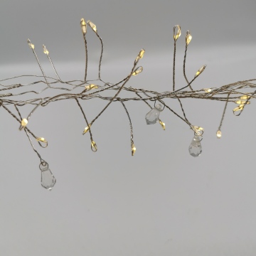 100LEDs LED Christmas String Lights Firecracker Cluster Shape LED Fairy Lights