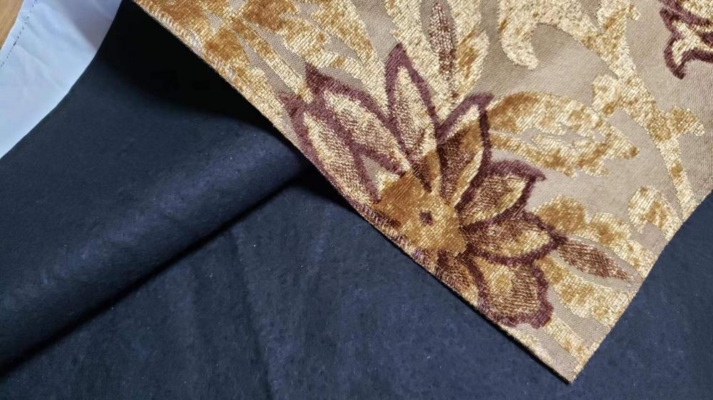Jacquard Sofa Upholstery Fabric Back