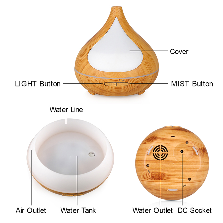 smart ultrasonic humidifier