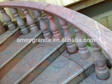 Multicolor Red Granite Steps
