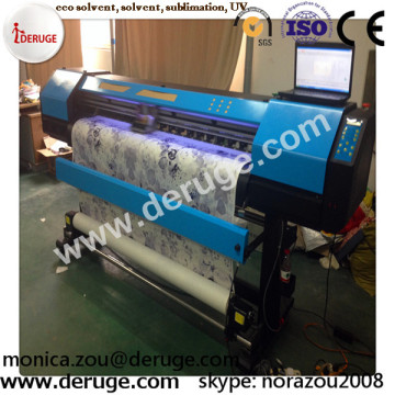 Deruge digital leather 1.8m eco solvent vinyl printer