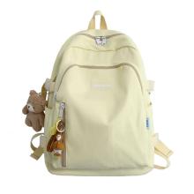 Girls School Backpacks Lightweight Travel Daypack for Teens College Middle School with Kawaii Pendant