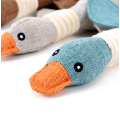 Jouets de chien peluche de canard en forme d&#39;animal