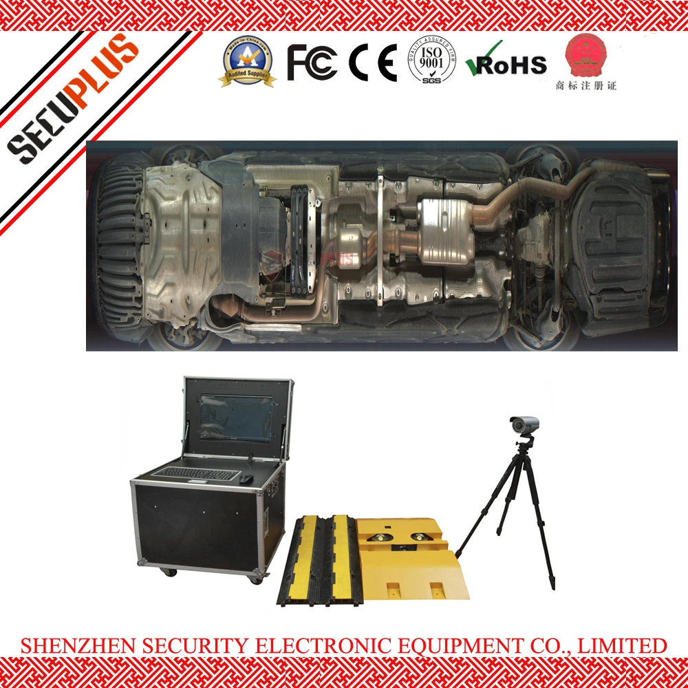 Uvss Portable Under Vehicle Surveillance System with driver face capture camera