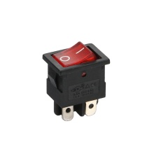 15A 250VAC Mini Electric Square Double Pole Rocker Switches