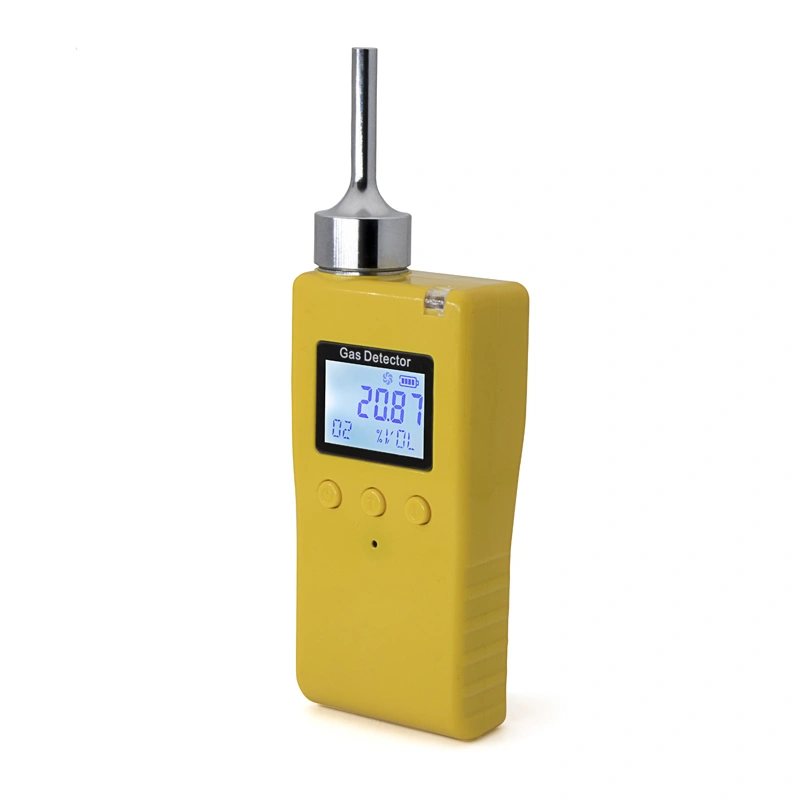 Ce Portable Multi Gas Detector O2, Co, CO2, H2, No2, Nh3, No, Cl2 Gas Leak Detector