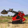 Wheel Ride Mini Tracked Skid Steer Loader