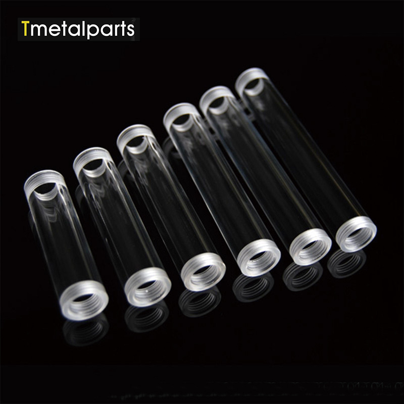 Custom made cut color large diameter transparent clear PMMA acrylic rods tubes