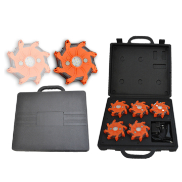 16 LED Magnetic Red Road Hand Signal Flare