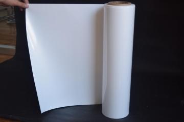 0.25mm white opaque polyester PET Mylar film rolls