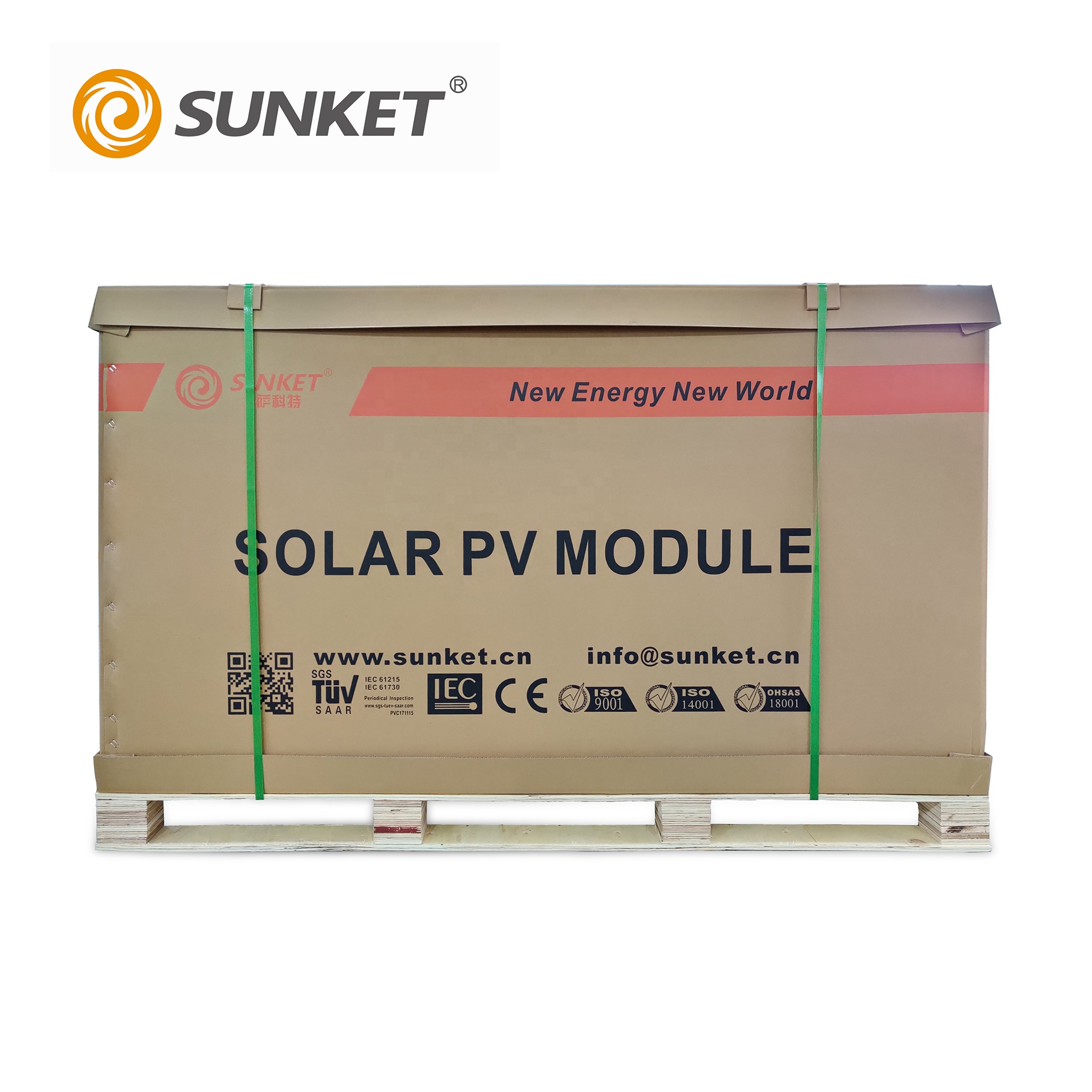 Módulo fotovoltaico mono de medio corte de 550 W