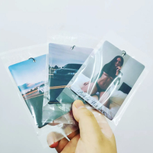 Black Paper Car Hanging Air Freshener with Long-Lasting Smell