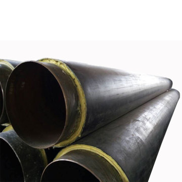 폴리 우레탄 폼 열 절연 Insulated Steel Pipe