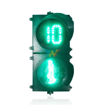 300mm pedestrian cross signal countdown timer traffic light