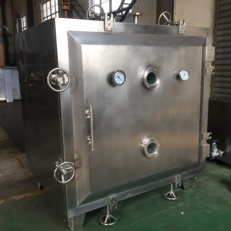 Industrial heat sensitivity material square vacuum tray drying machine