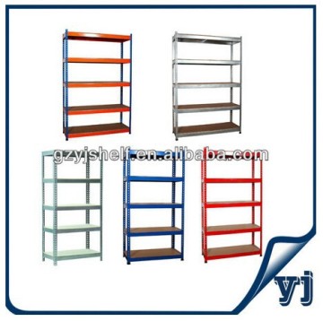 Slotted angle shelving system steel storage adjustable angle iron shelf/iron rack