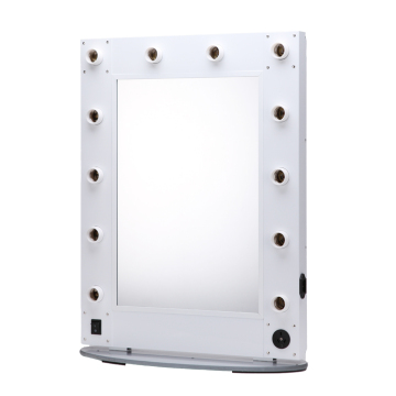 Wall Mount Movable Led Cosmetic Magnifying Makeup Mirror