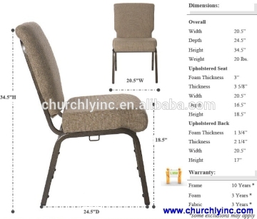 Romantic Topchina Church White Chair For Sale