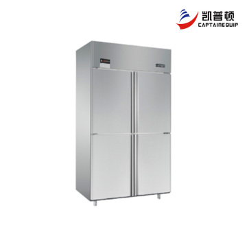 Tall Vertical Four-Door Commercial Refrigerator