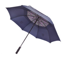 Auto Golf Vented Umbrella with AIRMESH for Car Advertisement