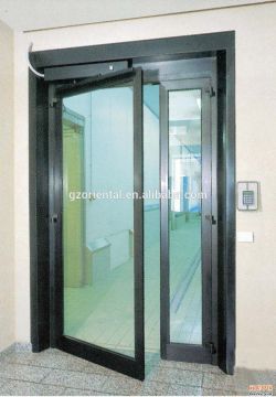 single leaf double swing door