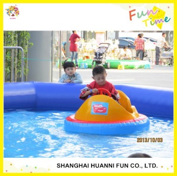 UFO style inflatable electric bumper boat / electric bumper water boat price