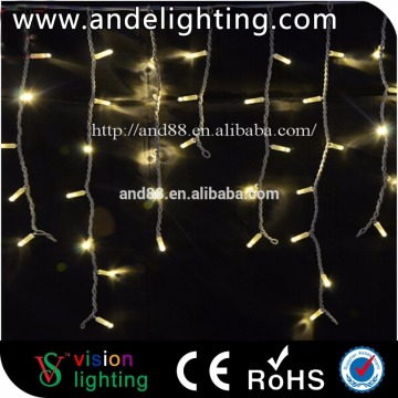 Factory wholesale falling christmas led icicle lamp string light