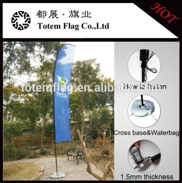 2015 Wholesale Beach Flag Pole Water Bases