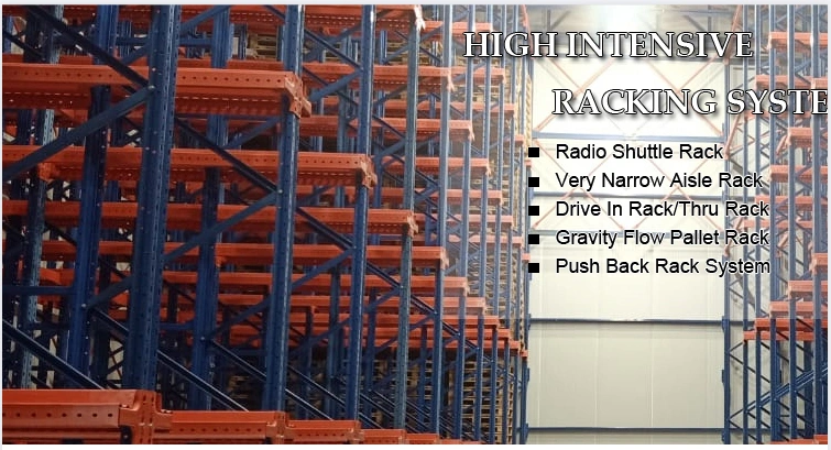 Ebil-Wms Heavy Duty Storage Push Back Pallet Racking