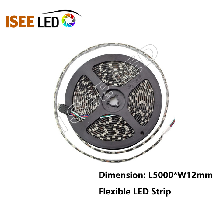 Disco griestu dekorēšana RGB LED elastīgā sloksne