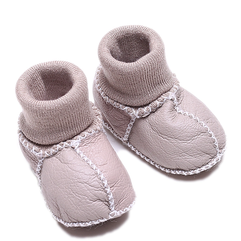 Natural Sheep Wool Baby Shoes