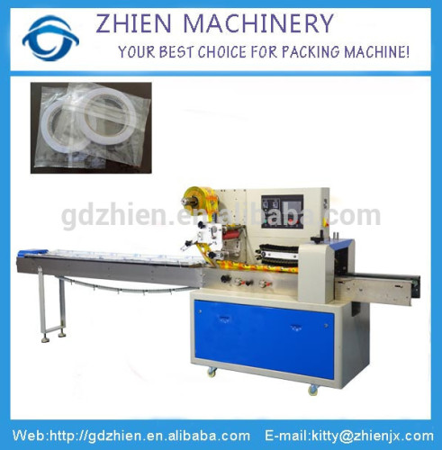 ZE-350D horizontal flow transparent adhesive tape packing machine