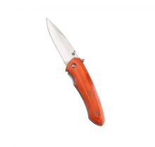 Pilot-like One hande open Folding Knife wood handle