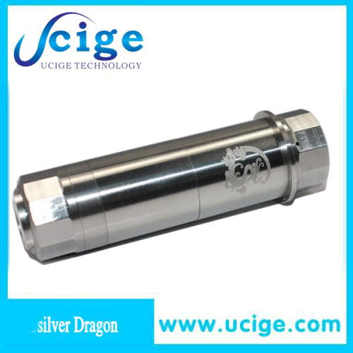 Newest Sliver Dragon Mod E Cigarette, Full Stainless Steel Telescopic Mod