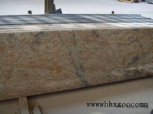 Kashimire Gold Granite Coutertop, Tiles, Slabs