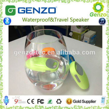 For smart phone mini waterproof wireless bluetooth speaker