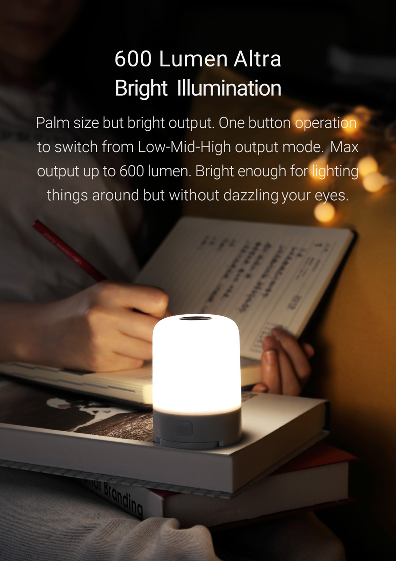 Nextool multi-function multi-color LED lantern 600 lumen outdoor lantern Camping Lights 5000k white light camping lantern