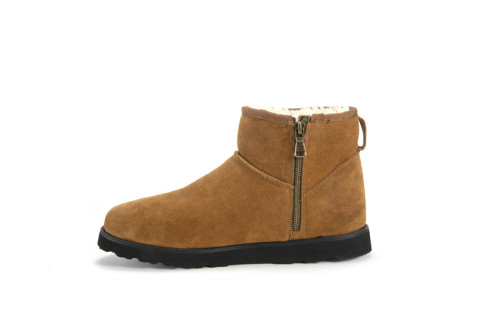 Warmest Fluffy Zipper Slip on Boots