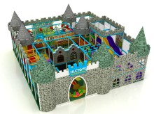 2014 New Design Castle Them Indoor Soft Playground Equipment