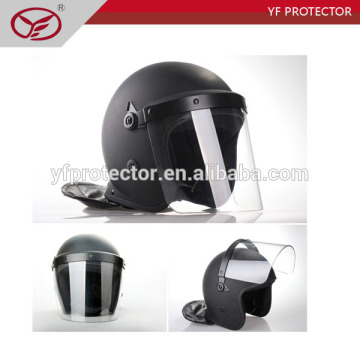 PC material police Anti riot helmet with visor