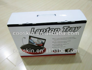 Cooskin cute folding laptop bed tray With pocket