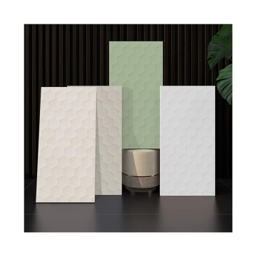 Bathroom Kitchen Glazed Ceramic Wall Tile 300x600mm Designs