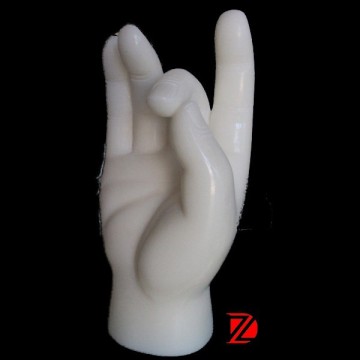 Stone buddha hand statue