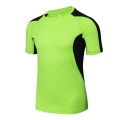 Men's Quick Dry Short Sleeve T-Shirt With Splicing