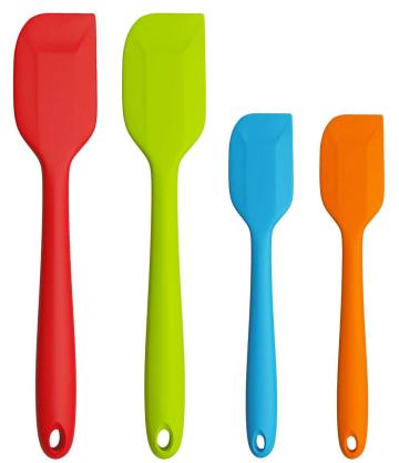 Silicone Rubber Spatula Baking Spoon Spatula Set