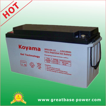 Solar Gel Battery -12V150ah