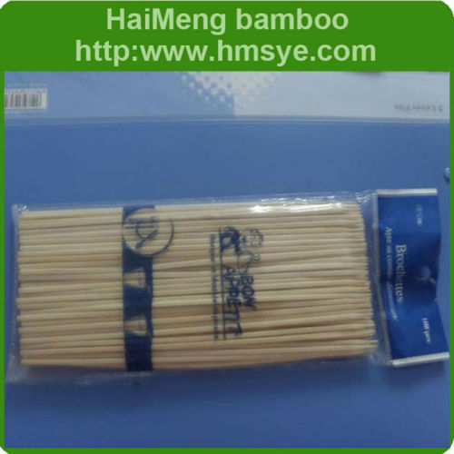 Cheap And Healthy Natural Bamboo BBQ Skewer Without Handle