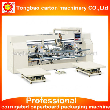 corrugated carton factory double head stitching machine